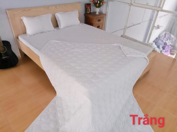 Drap lẻ thun lạnh hàn quốc lan phạm bedding - màu trắng