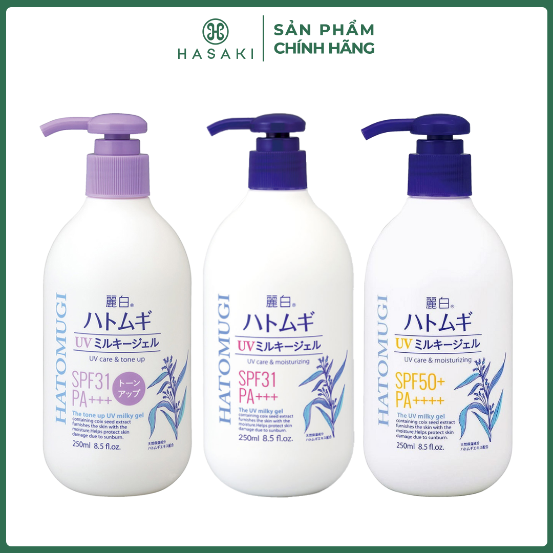 Sữa Dưỡng Thể Chống Nắng Reihaku Hatomugi 250ml Hasaki Sản Phẩm Chính Hãng