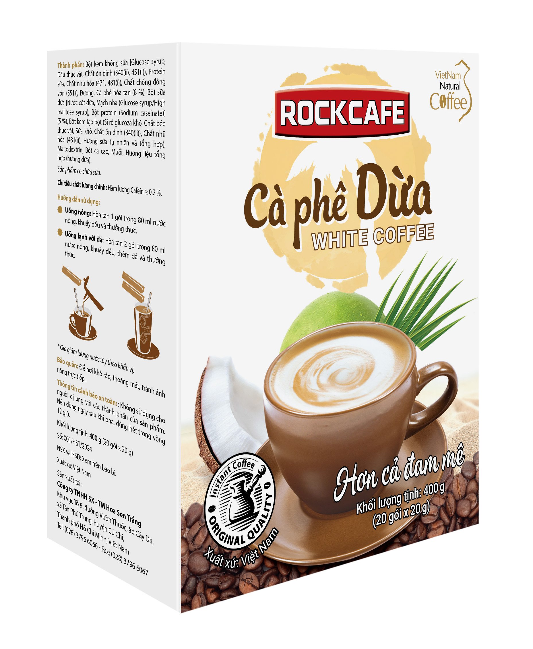 RockCafe - Cà phê dừa