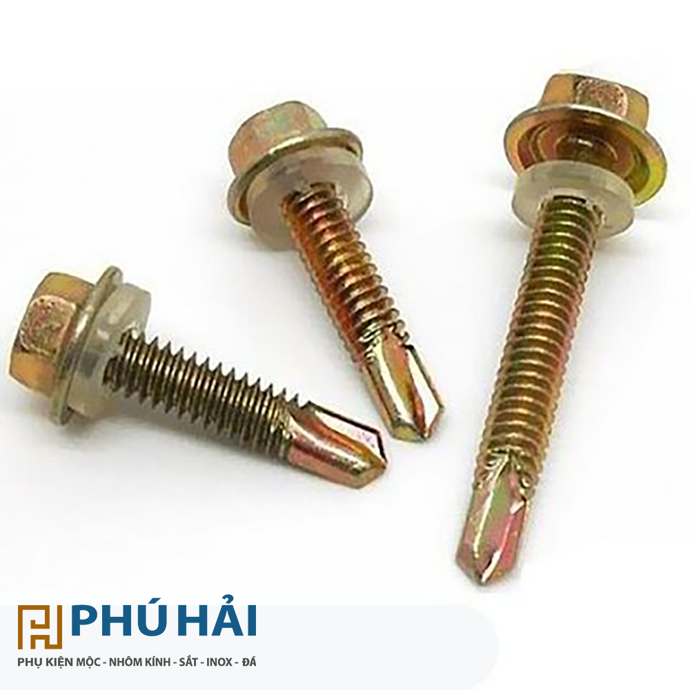Vít bắn tôn sắt m6