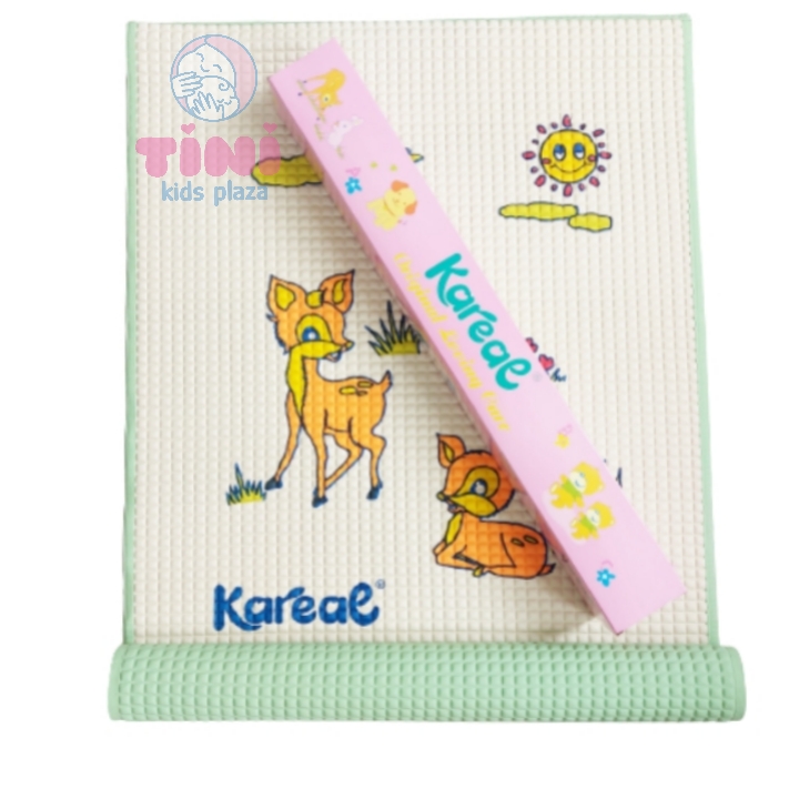 Tấm lót cao su chống thấm KAREAL cho bé sơ sinh 60 x 90 cm với chất liệu cao su 100% tự nhiên rất mềm mại cho làn da nhạy cảm của bé - TINI KIDS PLAZA