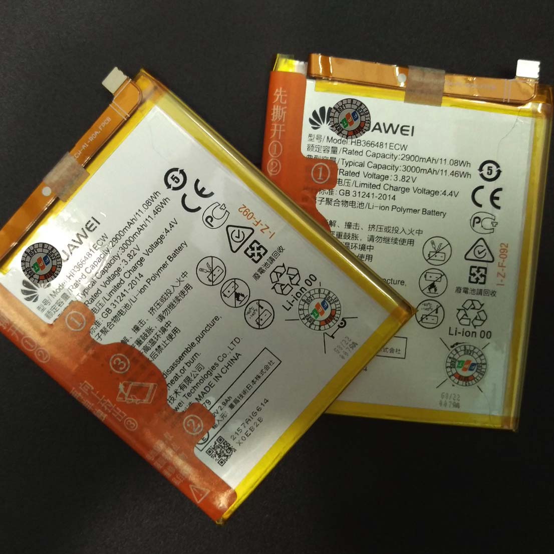 Pin huawei nova 3e / y7 pro 2018 / y7 pro 2019 zin new