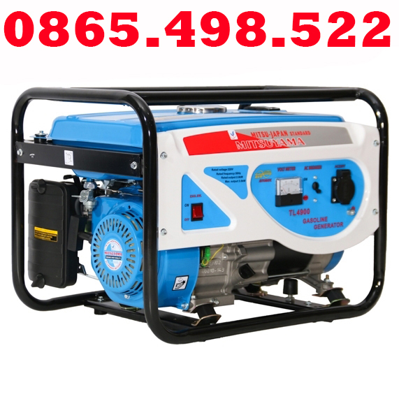 Máy phát điện chạy xăng 3kw mitsuyama tl-4900