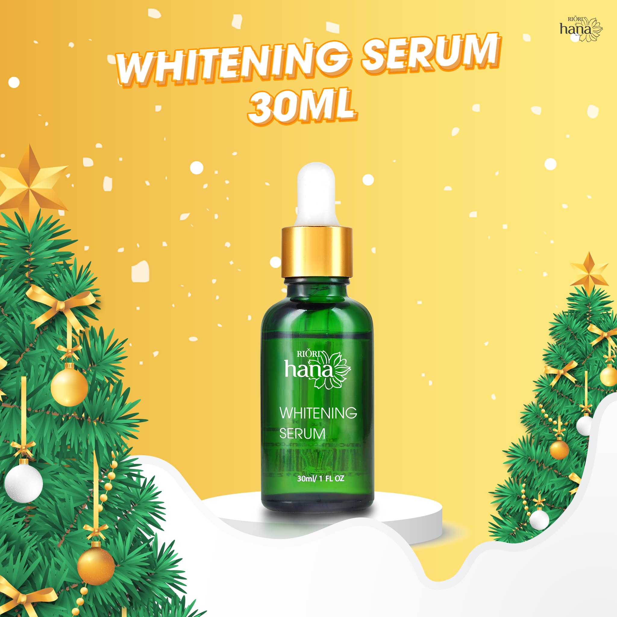 [Quà tặng lên đến 350k ] Serum dưỡng da  làm mờ vết chân chim ngăn ngừa lão hóa hara white riori whitening