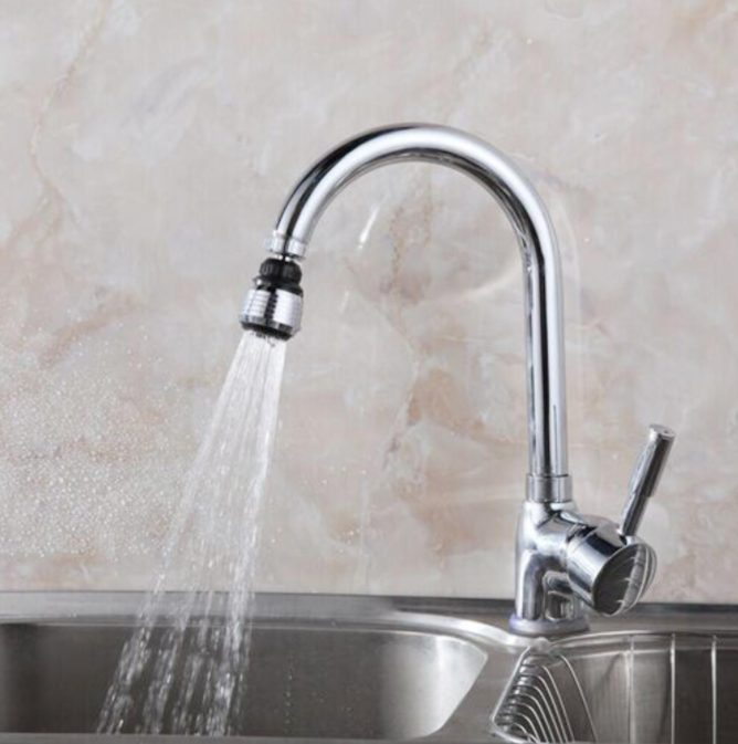 [HCM]Vòi rửa chén TĂNG ÁP 2 CHẾ ĐỘ - Đầu phun vòi rửa bát SIÊU TĂNG ÁP xoay 360 độ có 2 chế độ phun tiện ích