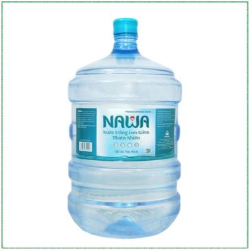 Nước ion kiềm NAWA - 19L đã bao gồm vỏ bình