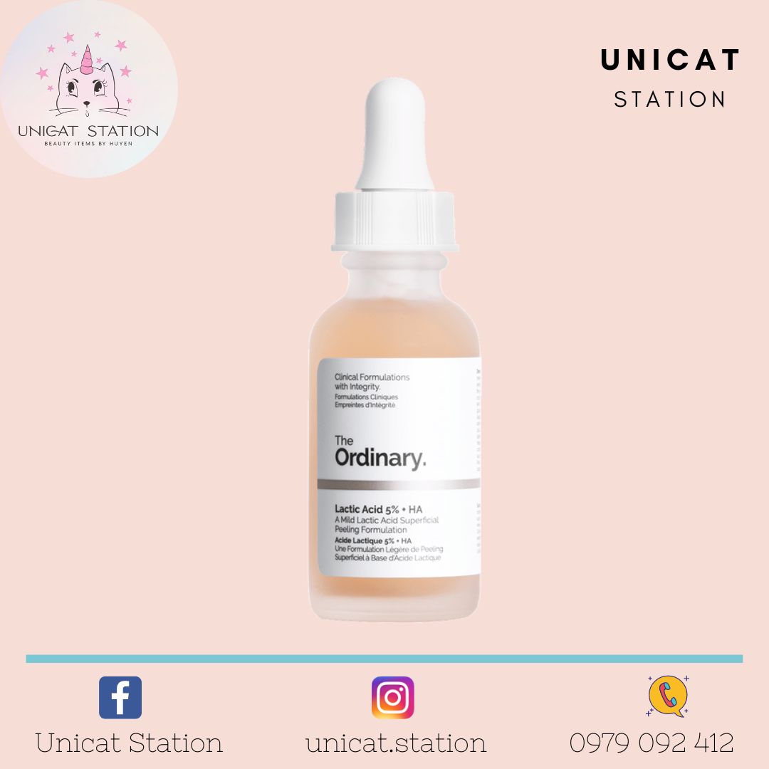Serum the ordinary lactic acid + ha 30ml