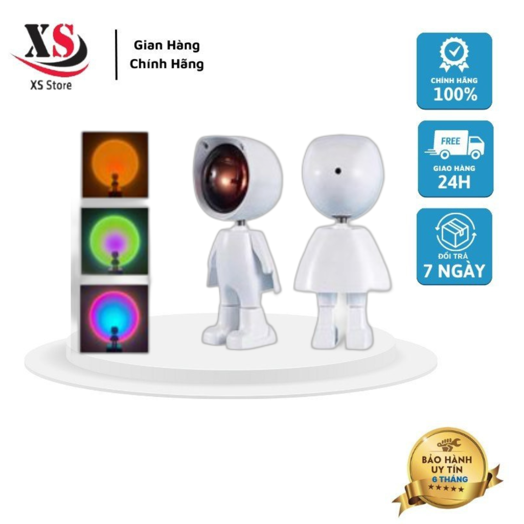 Đèn hoàng hôn, cầu vồng, đèn sống ảo hình phi hành gia, dùng để live stream, quay video tiktok, chụp hình