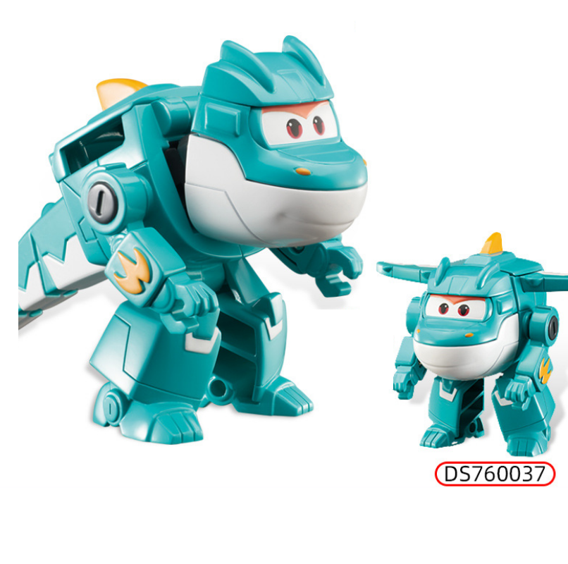 Đồ chơi super wings Robot Biến Hình Cỡ Nhỏ khủng long huyền thoại Tino xe