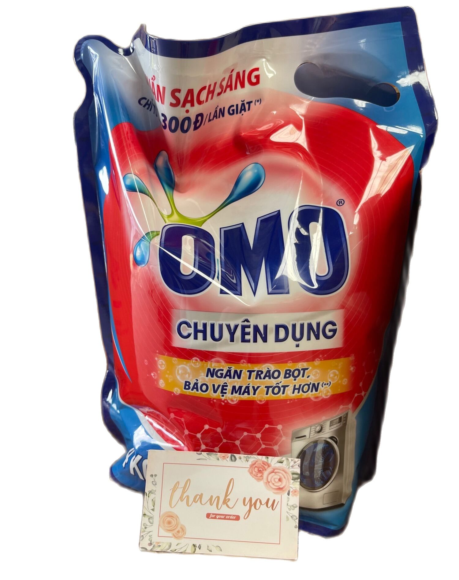 Nước giặt OMO túi cửa trước 4kg chuyên dụng đậm đặc hơn( dùng cho khách sạn, tiệm giặt ủi)hàng mới g