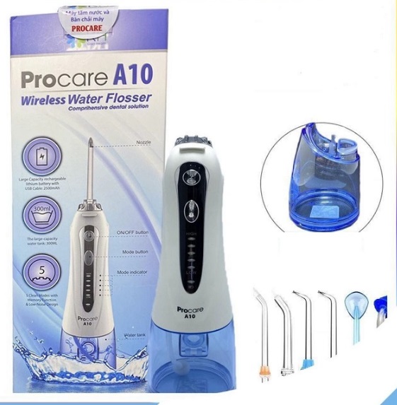 Máy tăm nước du lịch procare a10