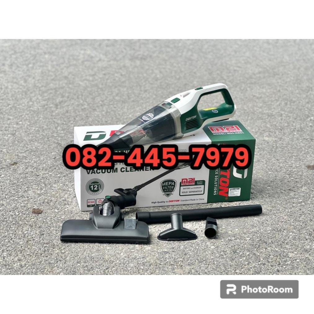 Thân Máy Hút Bụi Cầm Tay Dùng Pin Dekton M21-HB01 Lực Hút Tối Đa 10Kpa Chân Pin Phổ Thông Makita