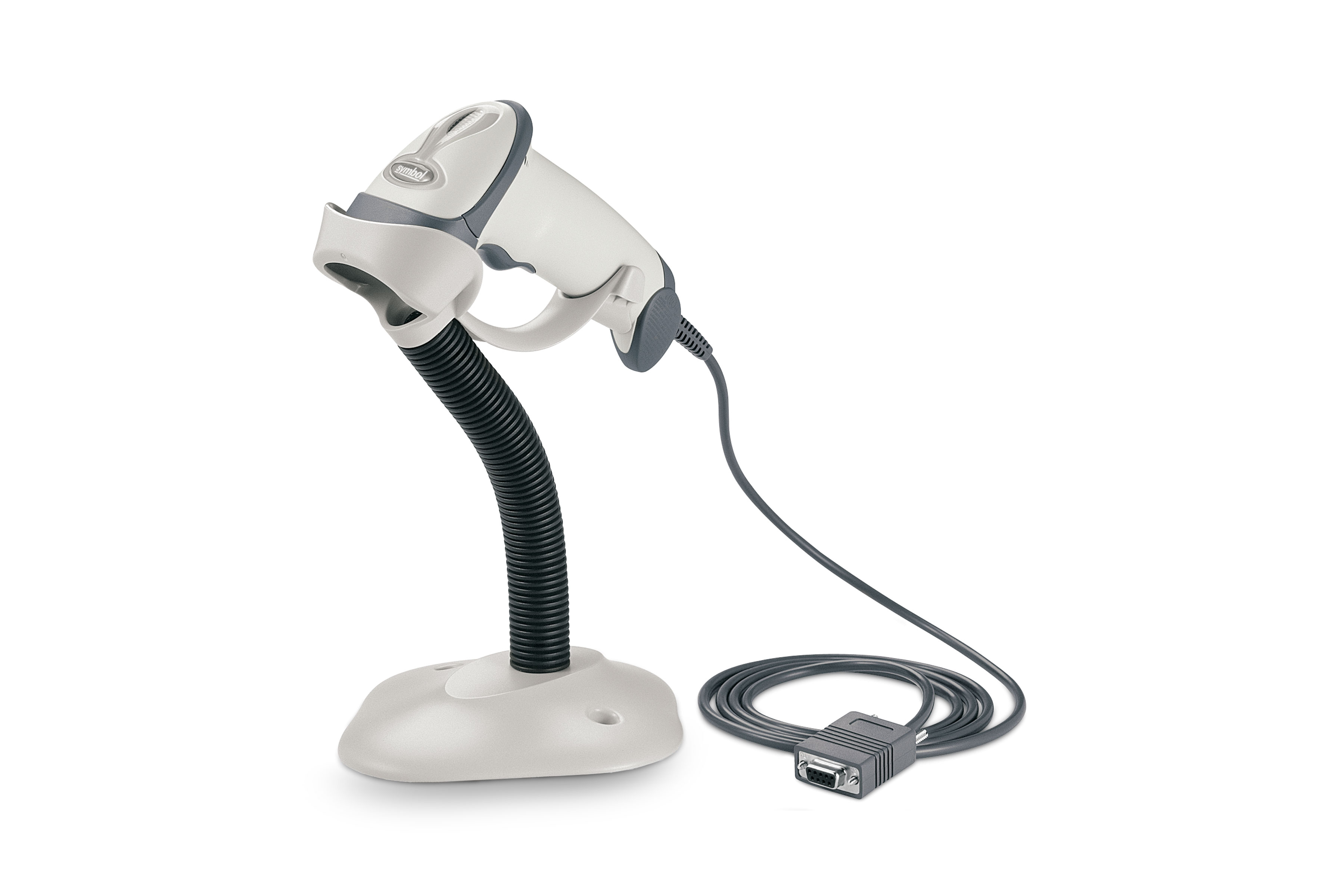 Máy quét mã vạch 1d laser zebra ls2208 cổng usb - có kèm chân đế , chính hãng bảo hành 12 tháng