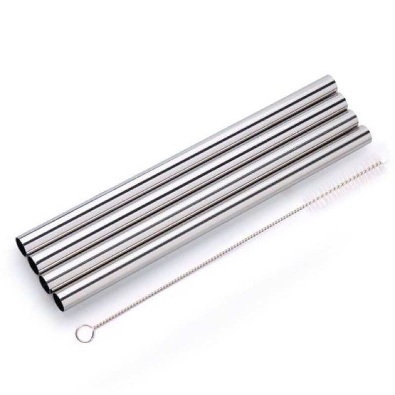 Ống hút inox size trà sữa đủ màu loại tốt
