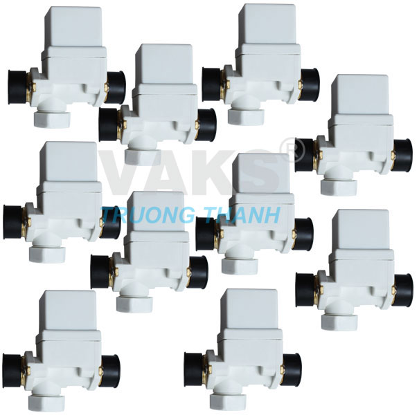 [HCM]10 cái Van điện từ KHAN - 2 ngõ vào DC12V ren ống phi =21mm  (thường đóng)