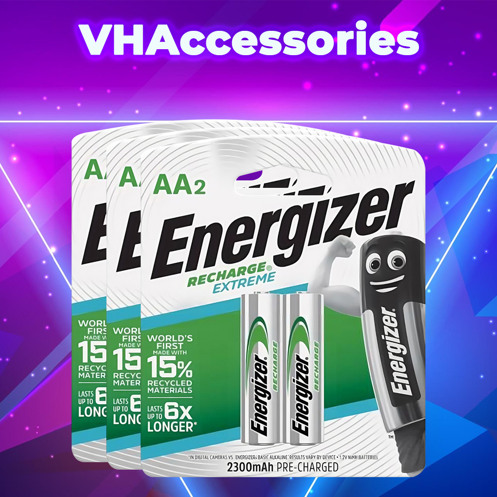 Bộ 6 pin sạc Energizer AA 2300mAh - Chuẩn size, dung lượng cao, hiệu suất tốt
