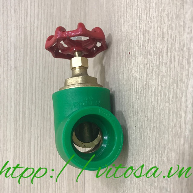 Van cửa đồng 20 - Xanh phụ kiện