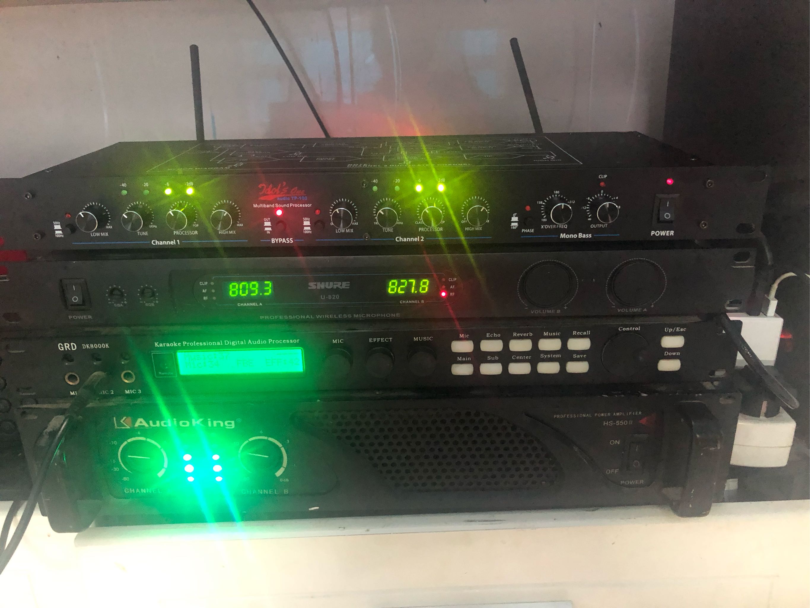 Máy nâng tiếng hát cho dàn karaoke idol 100