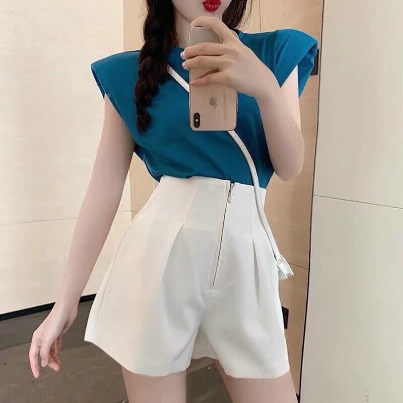 Quần short nữ khoá trước siêu xinh_sn200
