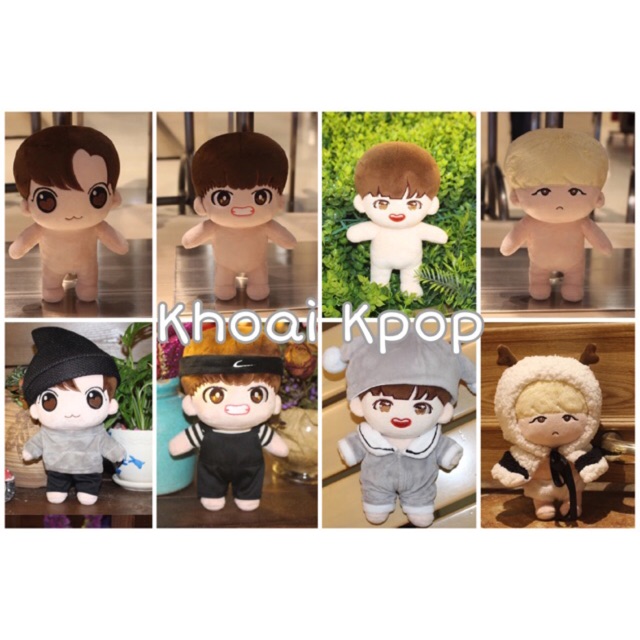 Mua Doll BTS Jungkook starkook búp bê xinh xắn 20cm mông đào  Tiki