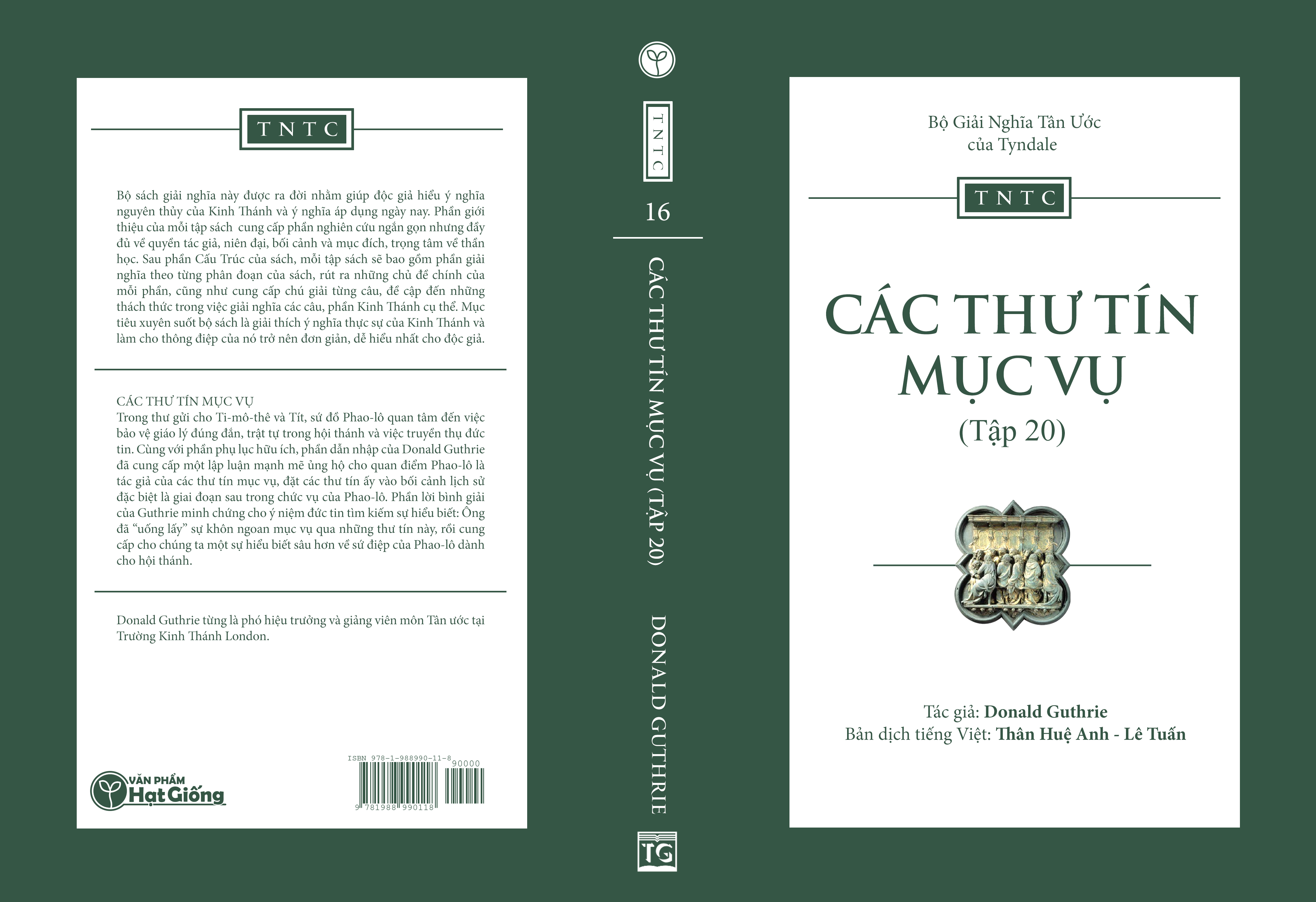 Bộ giải nghĩa Kinh thánh Tân Ước Tyndale: Các Thư tín mục vụ