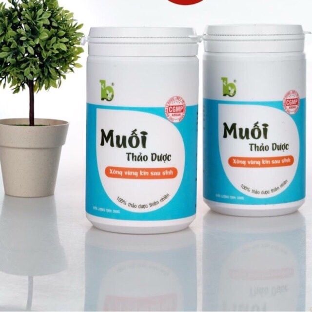 Muối thảo dược xông vùng kín sau sinh Bảo Nhiên 350g