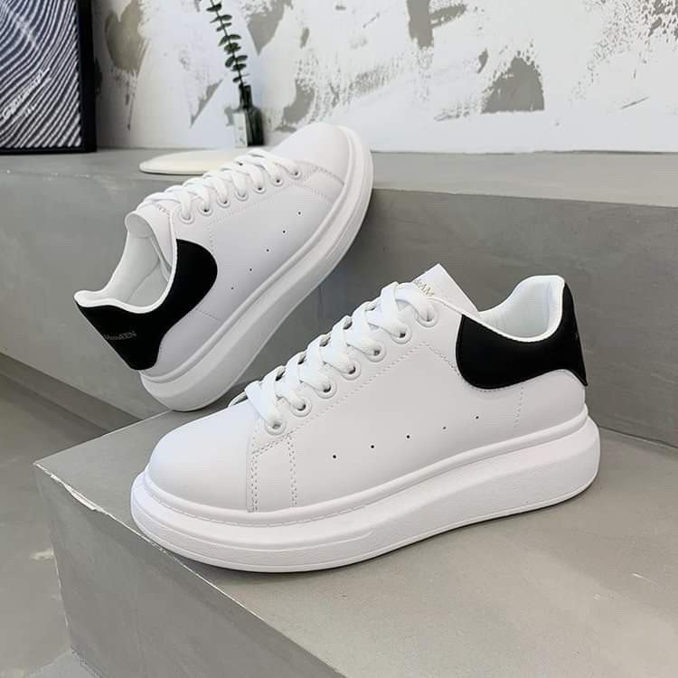 [ CHUYÊN SỈ ] Giày Thể Thao sneaker Gót Đen Nam Nữ Full Size 35-43