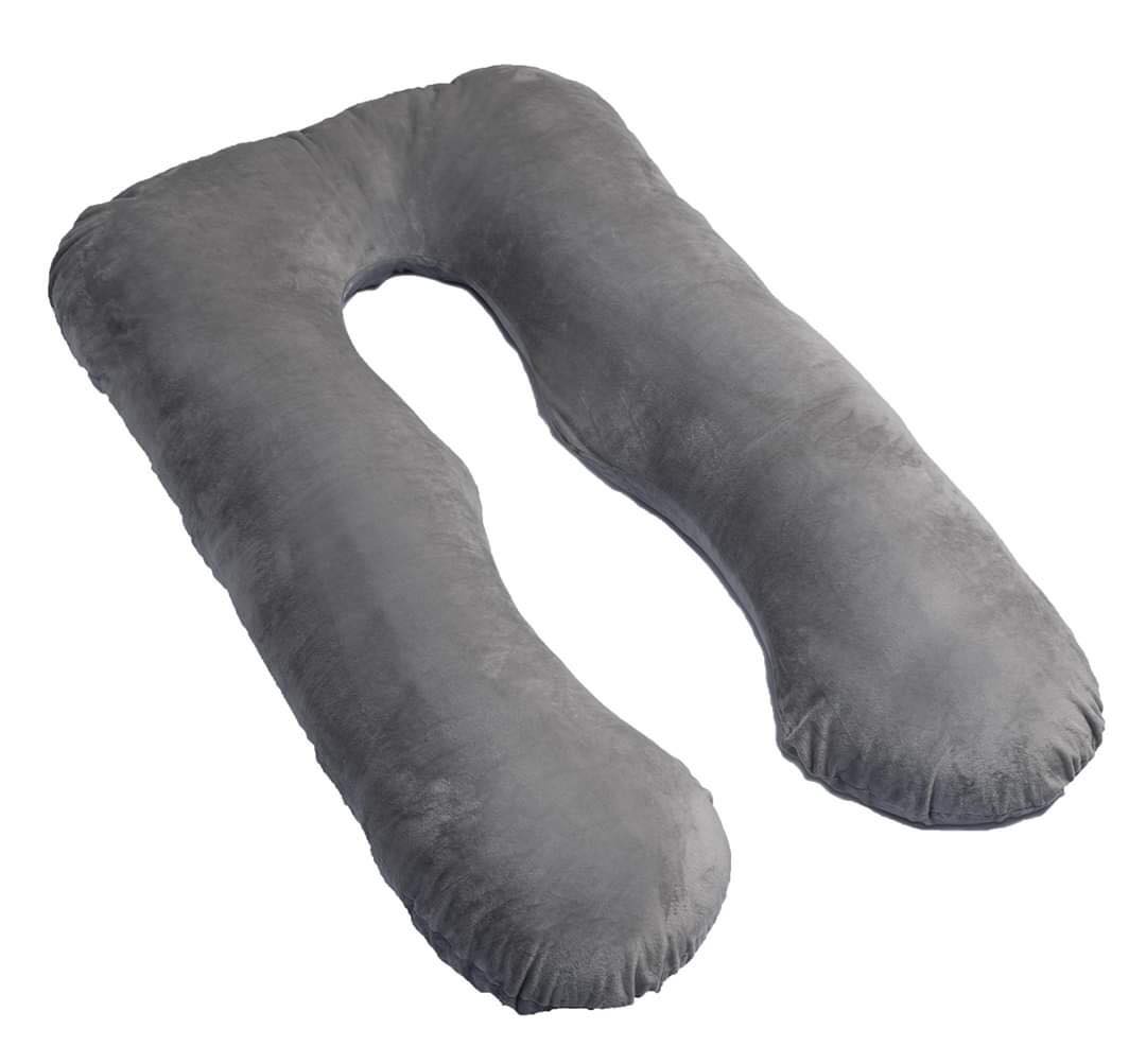 Gối Bà Bầu Đa Năng Hình Chữ U Gối Tựa Khi Ngủ Cho Bà Bầu, chất liệu nỉ nhung cao cấp