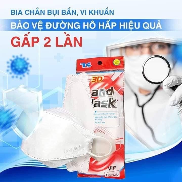 khẩu trang 3D Land Mask