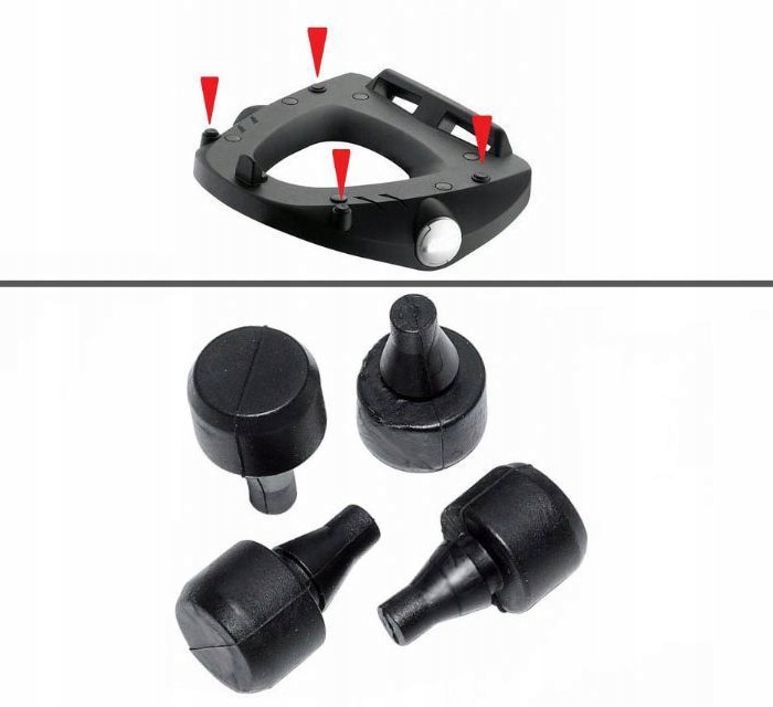 4 nút cao su đế givi z126 đế cảng hrv mp60n-mp70n-m5m