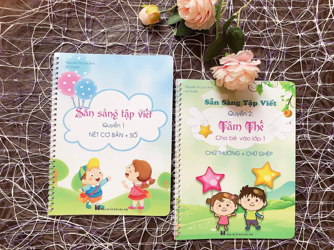 Combo 2 quyển Tâm Thế - Sẵn sàng tập viết cho bé vào lớp 1