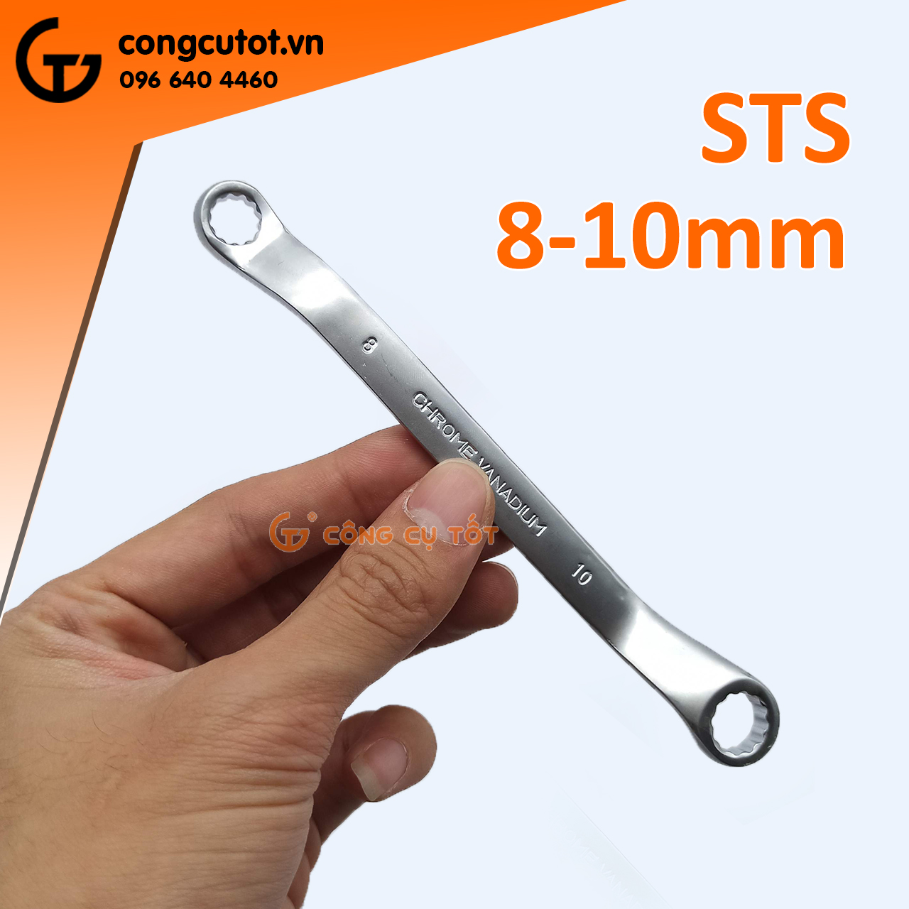 Cờ lê 2 đầu vòng STS size tùy chọn