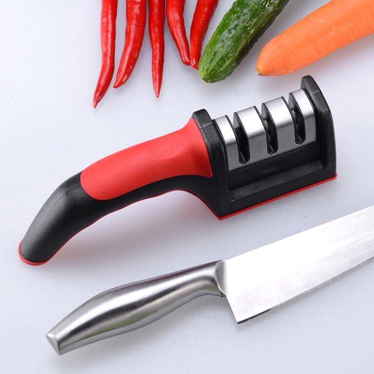 Dụng Cụ Mài Dao 3 Rãnh KNIFE Máy Mài Dao Thông Minh, Dụng Cụ Mài Dao Thông Minh, Thiết Kế Gọn Nhẹ Ai Cũng Có Thể Dùng Dễ Dàng. (45A55)