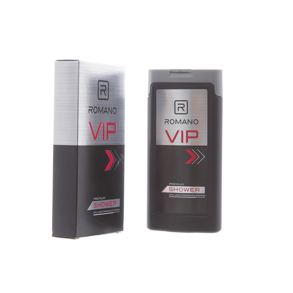 Dầu gội / sữa tắm romano vip 180g