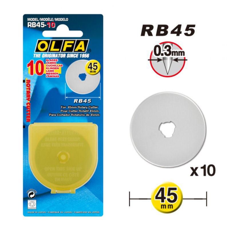 Lưỡi dao cắt tròn - rotary cutter blade olfa 45mm