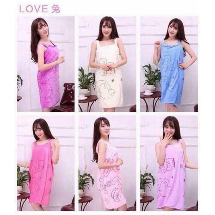 Khăn choàng tắm 2 trong 1