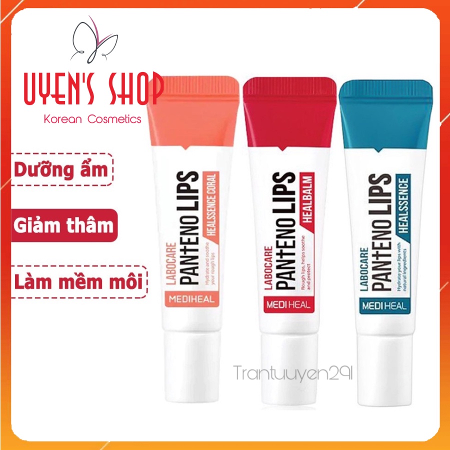 Son Dưỡng ngăn ngừa Thâm Môi Mediheal Labocare Pantenolips Healssence 10ml