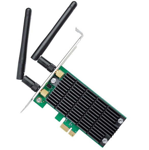 Cạc mạng không dây pci-e băng tần kép t4e ac1200mbps tplink
