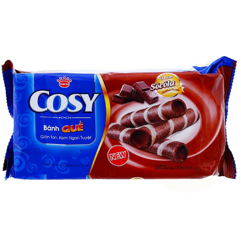 Hộp bánh Quế socola Cosy 132gr