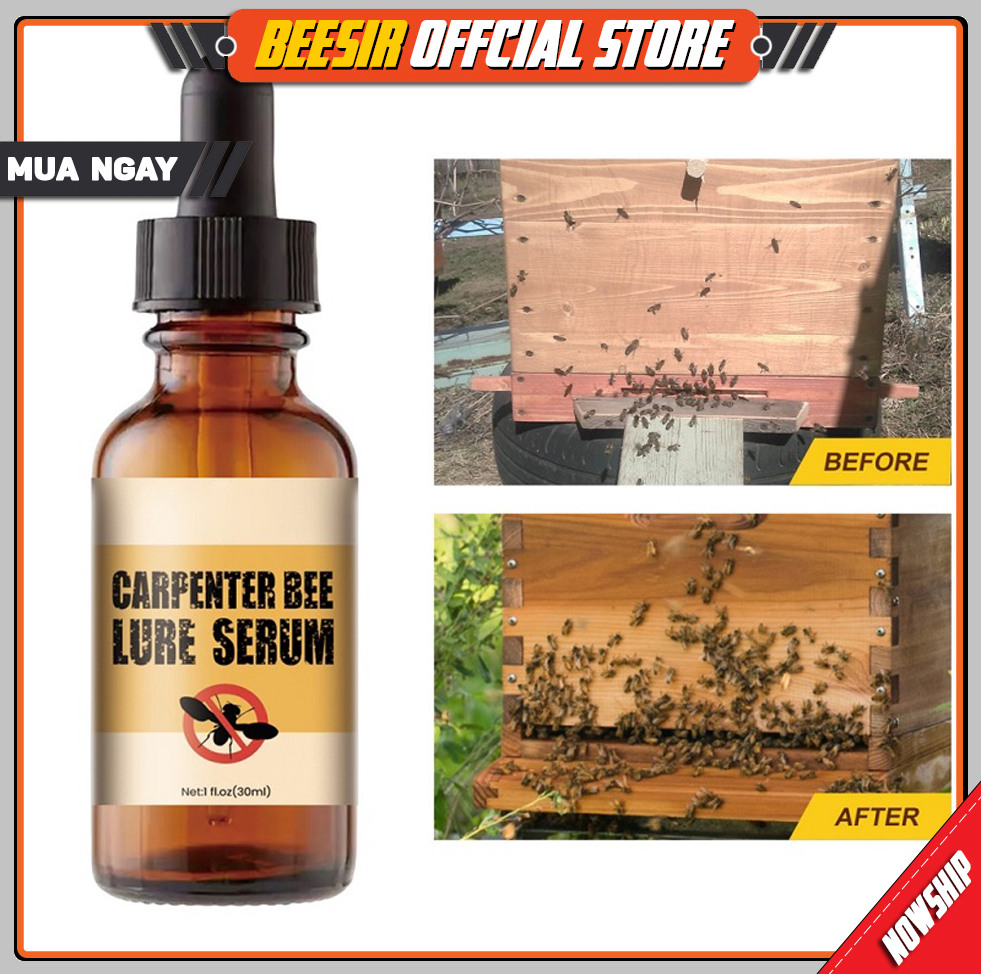 Mồi dụ ong mật về làm tổ dễ sử dụng hiệu quả dành cho người nuôi ong 30ml bee lure