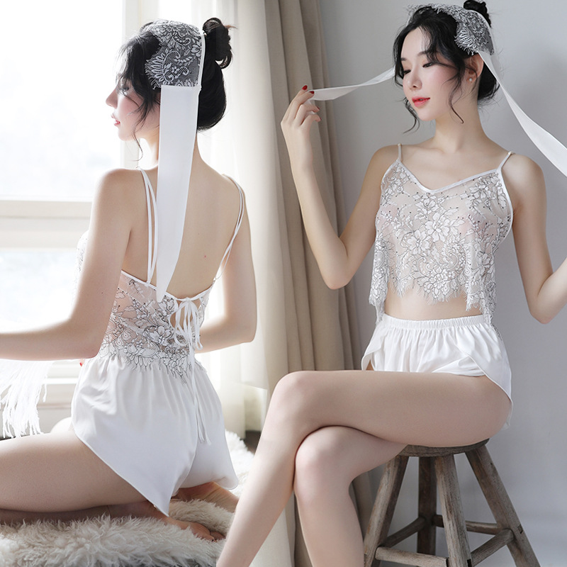 Váy Ngủ Mỏng Manh Xuyên Thấu Nàng Thơ