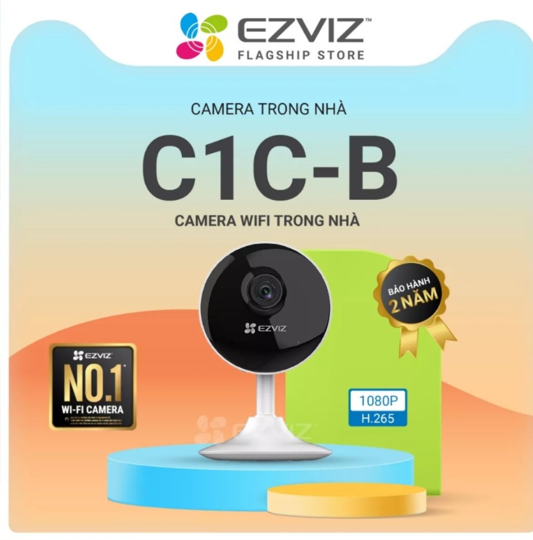 Camera Ezviz C1C Hoặc H1C chính hãng Ezviz Việt Nam, nguyên seal Fullbox