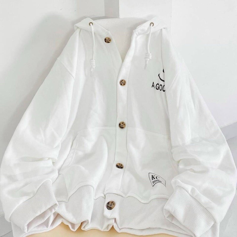 Áo khoác cardigan nam nữ kiểu dáng dễ thương chất nỉ cao cấp hot trend