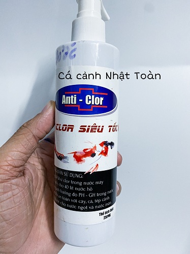 "hoàn tiền đến 10%" khử clo siêu tốc anti clor cá xinh