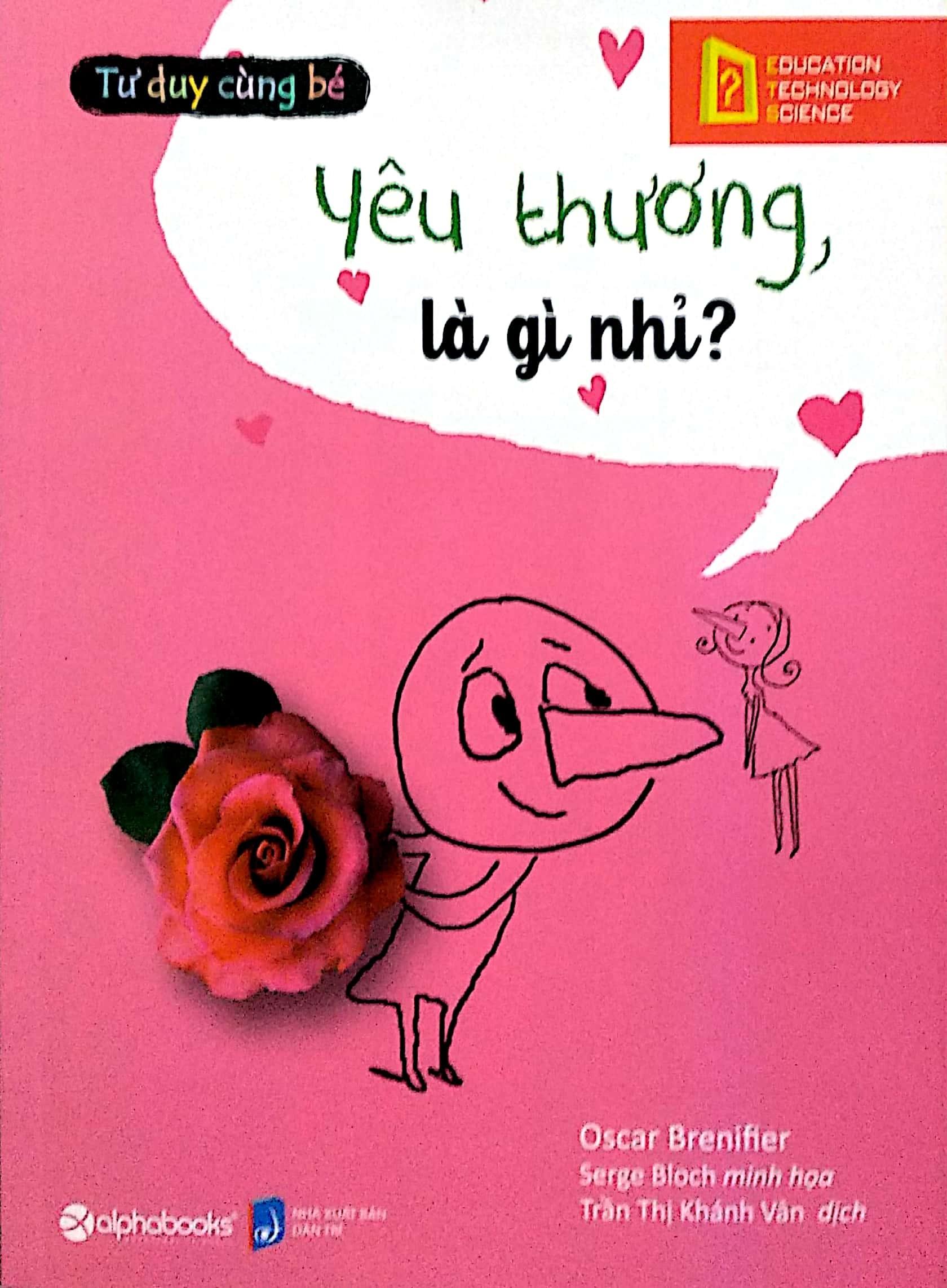 Sách-Bộ sách tư duy cùng bé-Yêu thương là gì nhỉ?