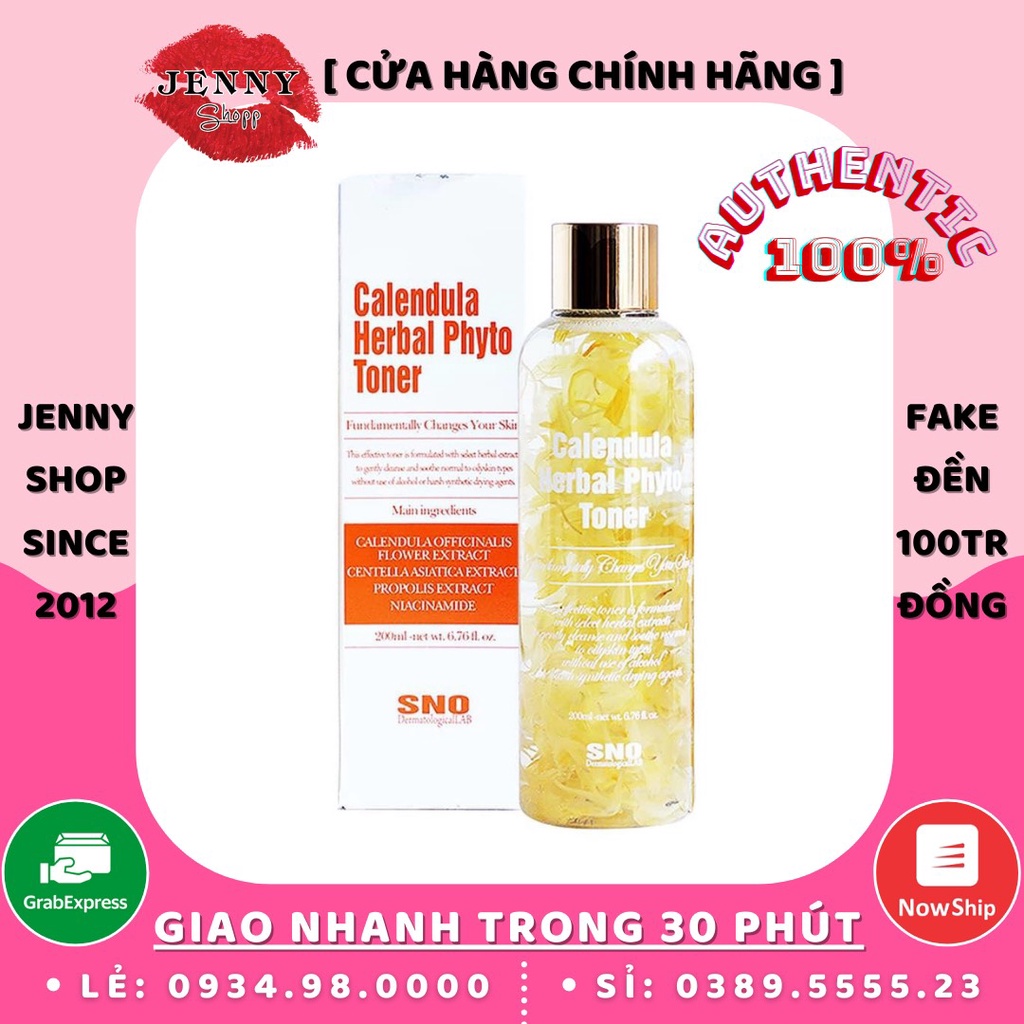 Nước Hoa Cúc SNO Calendula Herbal Phyto Toner