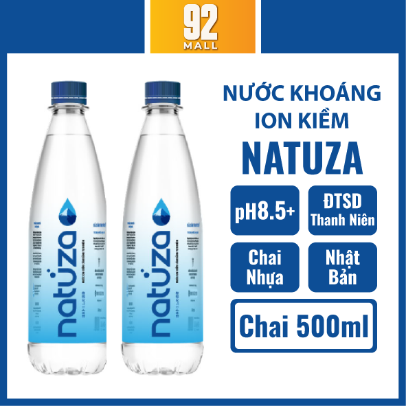 Nước Uống Ion Kiềm Natuza pH 8.5+ Thanh Lọc Cơ Thể, Tăng Cường SỨc Khỏe Cho Mọi Lứa Tuổi