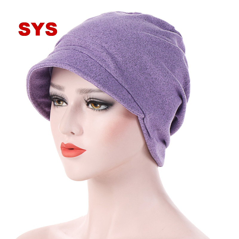 Sys mũ beanie cho nữ khăn turban thắt nút xoắn khăn beanie khăn turban mũ quấn đầu khăn turban mũ quấn | quần áo hồi giáo