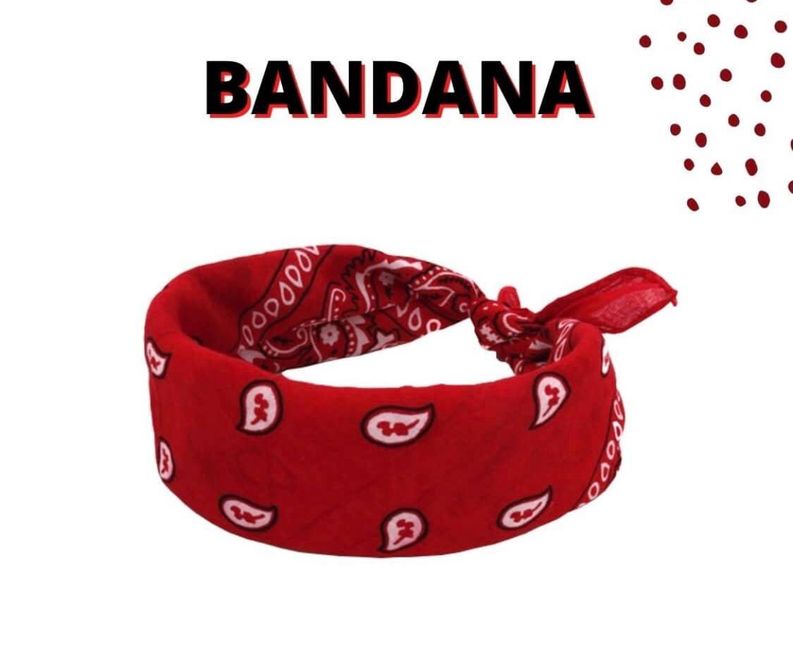 Khăn turban/ bandana - khăn banada đội đầu - khăn turban vuông cotton