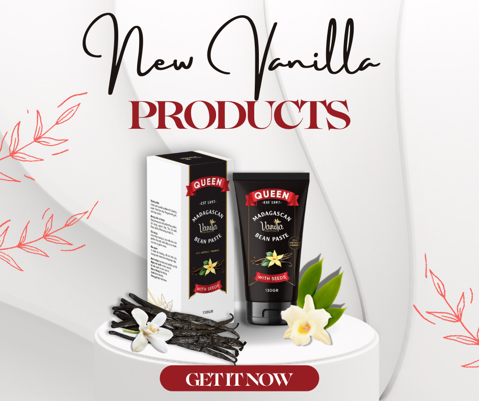 Madagascan Vanilla Paste, Tuýp 130g